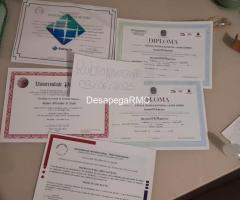 Diplomas ensino médio e Superior - Pague só após ver e verificar